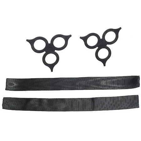 Synthetic Shackle Kit, PK2, Bow Width: 14 in MPN:16-062514