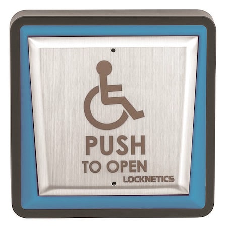 Push Plate Switch, Square MPN:PPH-200-LED