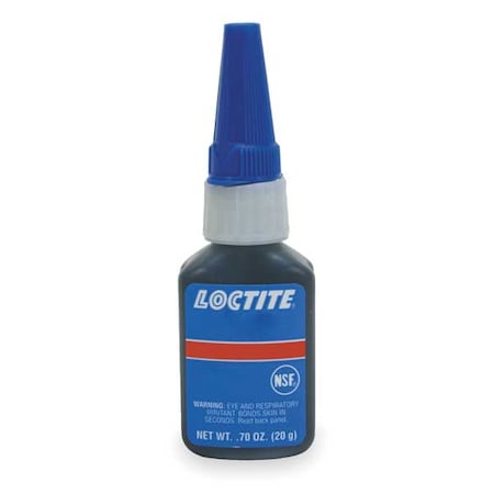 Instant Adhesive, 410 Series, Black, 0.7 oz, Bottle MPN:135444