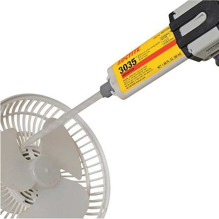 Adhesive, 3035 Series, Clear, 10.2 oz, Cartridge, 1:01 Mix Ratio, 15 min Functional Cure MPN:1677288