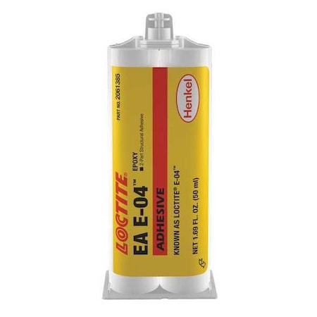 Hot Melt Adhesive, EA E04 Series, Brown, Dual-Cartridge, 1:01 Mix Ratio, Not Rated Functional Cure MPN:2061385
