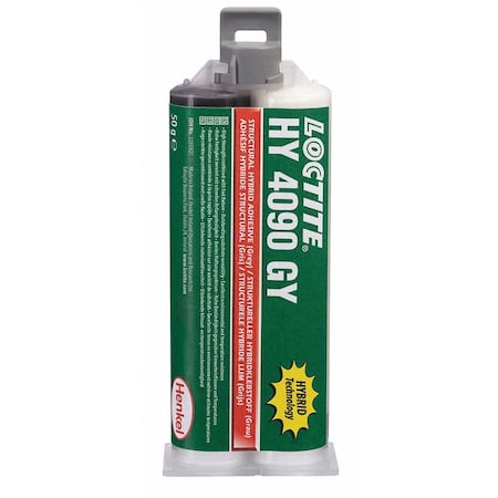 Plastic Adhesive, HY 4090 GY Series, Tan, 5 oz, Tube, 1:01 Mix Ratio, 24 hr Functional Cure MPN:2205827