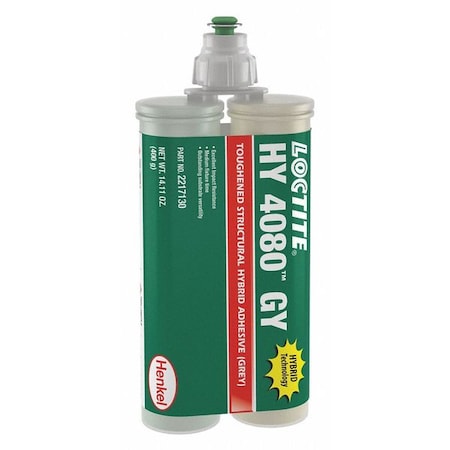 Epoxy Adhesive, HY 4060 Series, Gray, Dual-Cartridge, 1:01 Mix Ratio, 24 hr Functional Cure MPN:2217130