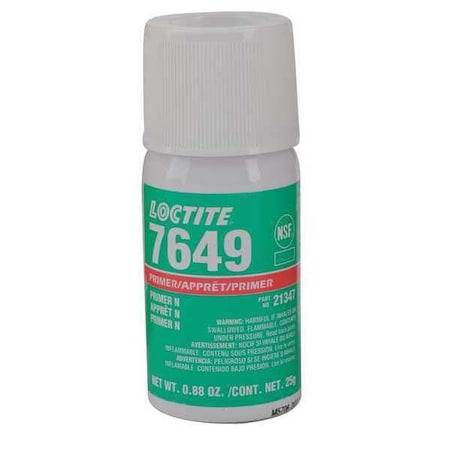 Primer and Activator, SF 7649 Series, Green, 0.88 fl oz, Aerosol Can MPN:231020