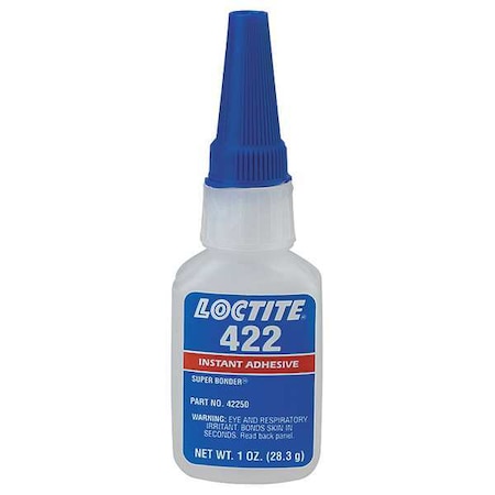 Hot Melt Adhesive, 422 Series, Brown, 1 oz, Bottle MPN:233927
