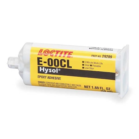 Epoxy Adhesive, E-00CL Series, Gray, Pail, 1:01 Mix Ratio, 15 min Functional Cure MPN:237095