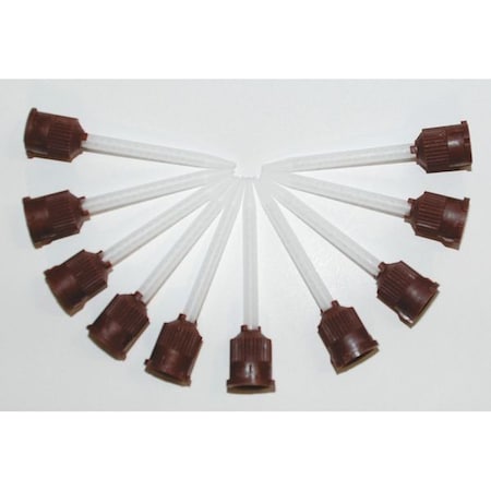 Mixing Nozzle, Black, White, 1:1, 2:1 Mixing Ratio, 10 PK MPN:1197606