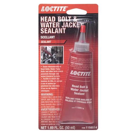 Thread Sealant 1.7 fl oz, Tube, Brown, Liquid MPN:1158514