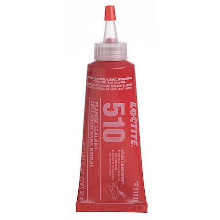 Anaerobic Anaerobic Gasket Maker, 50 mL, Pink, Temp Range -65 to 400 Degrees F MPN:135474