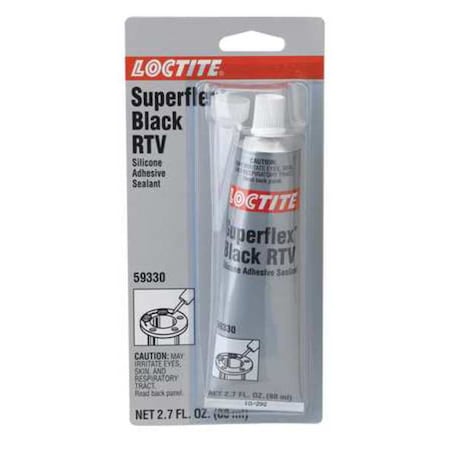 Gasket Sealant, 80 mL, Black, Temp Range -65 to 450 Degrees F MPN:193996