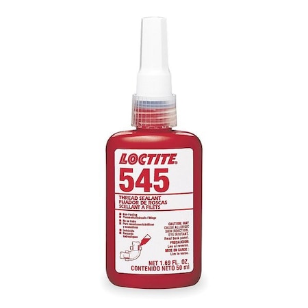 Pipe Thread Sealant 8.5 fl oz, Bottle, 545, Purple, Liquid MPN:195662