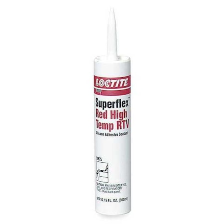 High Temp. Gasket Sealant, 300 mL, Red, Temp Range -75 to 600 Degrees F MPN:198817