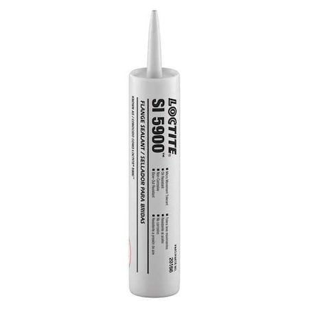 High Adhesion, Instant Seal RTV Gasket Maker, 300 mL, Black, Temp Range -65 to 500 Degrees F MPN:212184