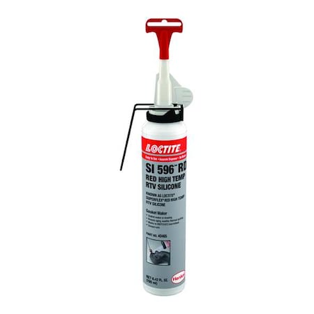 High Temp. Gasket Sealant, 190 mL, Red, Temp Range -75 to 600 Degrees F MPN:2700556