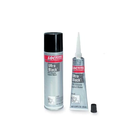 Pipe Thread Sealant 6.4 fl oz, Aerosol Can, Black, Paste MPN:743518