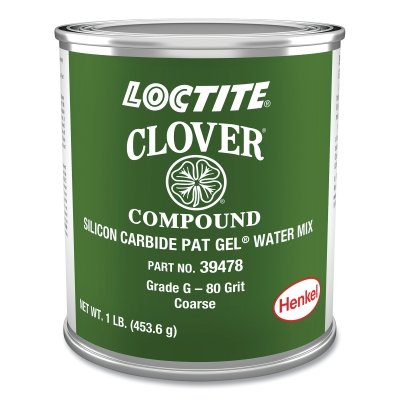 1-LB. 80 Grit Clover Silicon Carbide Pat MPN:233027