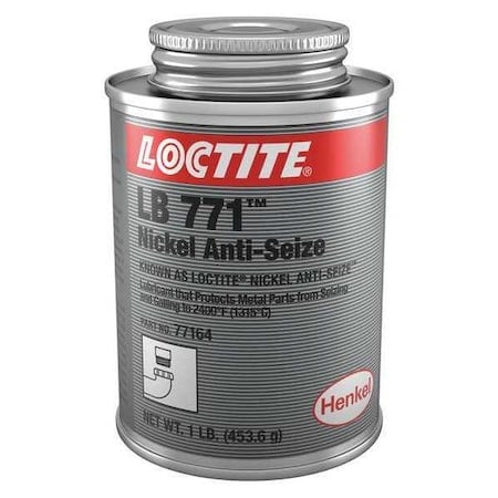 Anti-Seize, General Purpose, Brush-Top Can, 1 lb, Nickel Base, Paste, 2400 Degrees F Max MPN:135543