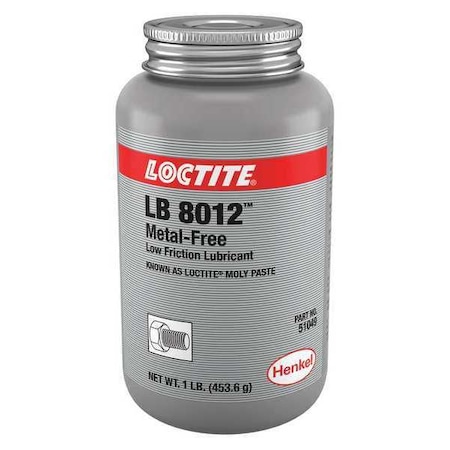 Anti Seize, 16 oz, Brush Top Can, Black LB 8012™ MOLY PASTE MPN:226696
