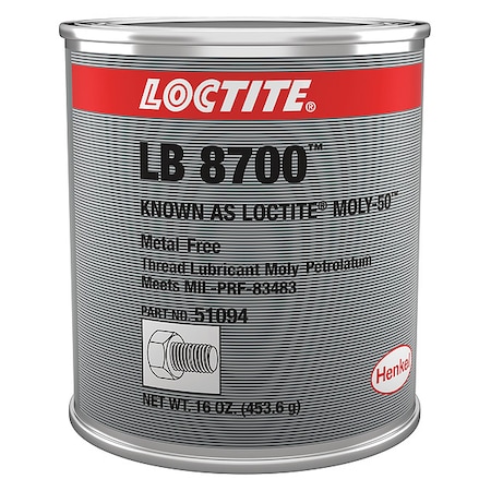 Anti-Seize, Molybdenum, 16 oz Can LB 8700™ Moly-50™ MPN:234246