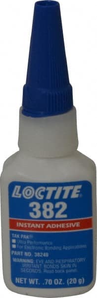 Adhesive Glue: 0.7 oz Bottle, Clear MPN:135425