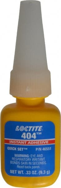 Adhesive Glue: 0.33 oz Bottle, Clear MPN:135465