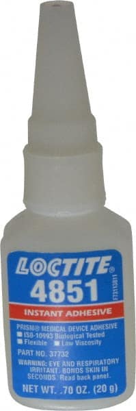 Adhesive Glue: 0.7 oz Bottle, Clear MPN:524540