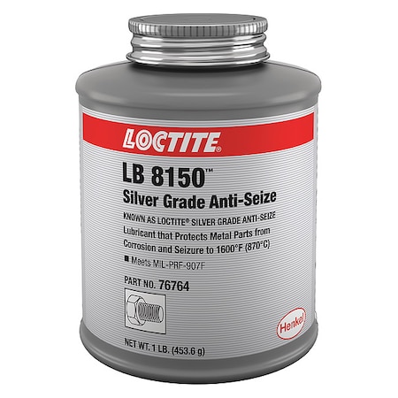 1-LB. Btc Silver Grade Anti-Seize MPN:235005