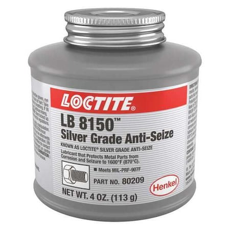 4-OZ. Btc Silver Gradeanti-Seize MPN:235092