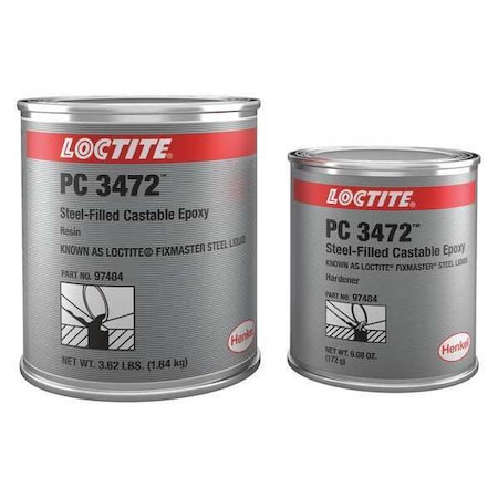 Patching Compound, 4 lb Container Size, Can, PC 3472, Gray MPN:235618