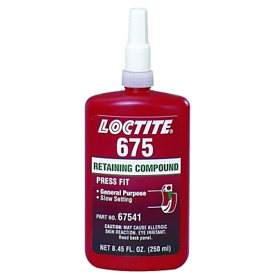 250ML Retaining COMPOUND675 Medium Strength MPN:135533
