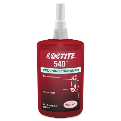 250ML Cup/Core Plug WITH#540 Adhesive MPN:88545