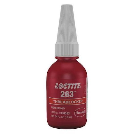Loctite 263 THREADLOCKER10ML MPN:1330583