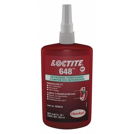 648 RETAIncOMP.PRESSFITHIGHSTREN.RAPIDCURE250ML MPN:1835918