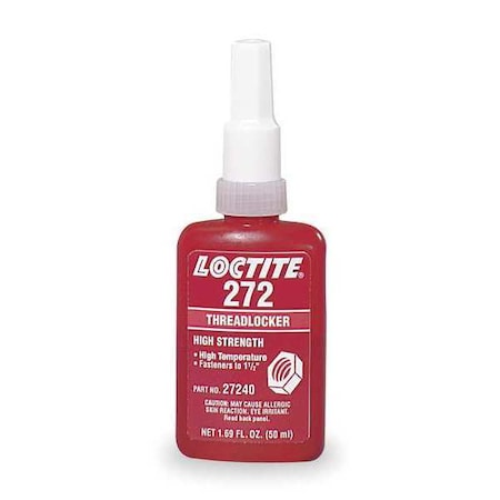 Threadlocker 50 Ml Bottle 272 High Temp MPN:88442