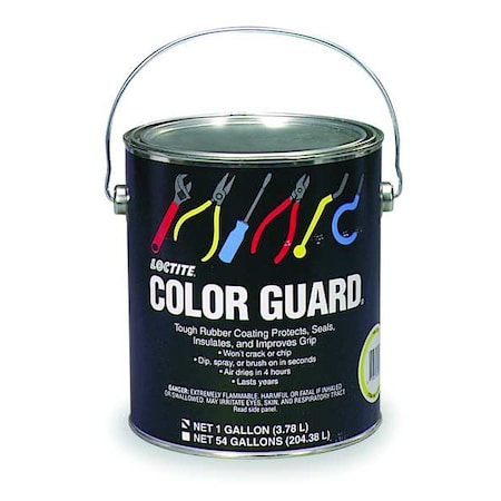 Rubber Protectant Color Guard, Blue, 1 gal MPN:338128