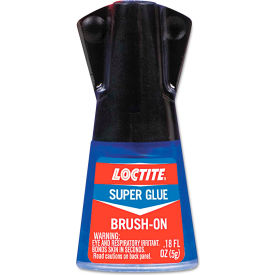 Loctite® Super Glue Brush On 0.17 oz Clear 1365734