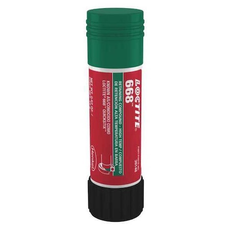 Retaining Compound, 668 Series, Green, Semi-Solid, 19g, Stick MPN:640470