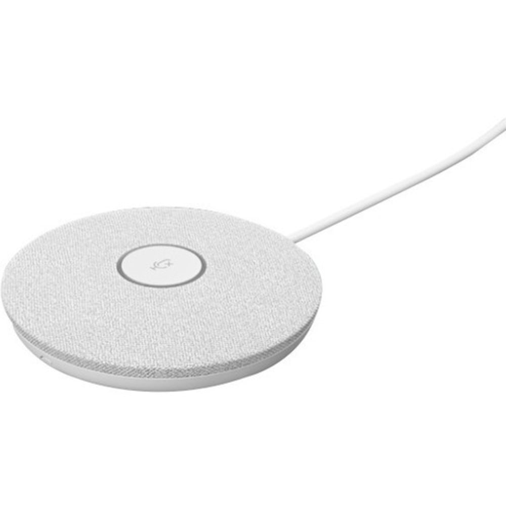 Logitech Rally Mic Pod for Rally, Rally Bar, and Rally Bar Mini, White - 9.60 ft - 90 Hz to 16 kHz -27 dB - Omni-directional - USB MPN:952-000038