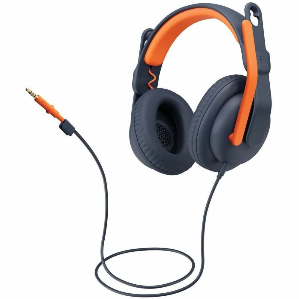Logitech Zone Learn Wired Headsets for Learners - Stereo - USB Type C, Mini-phone (3.5mm) - Wired - Ove - 981001395 MPN:981-001395