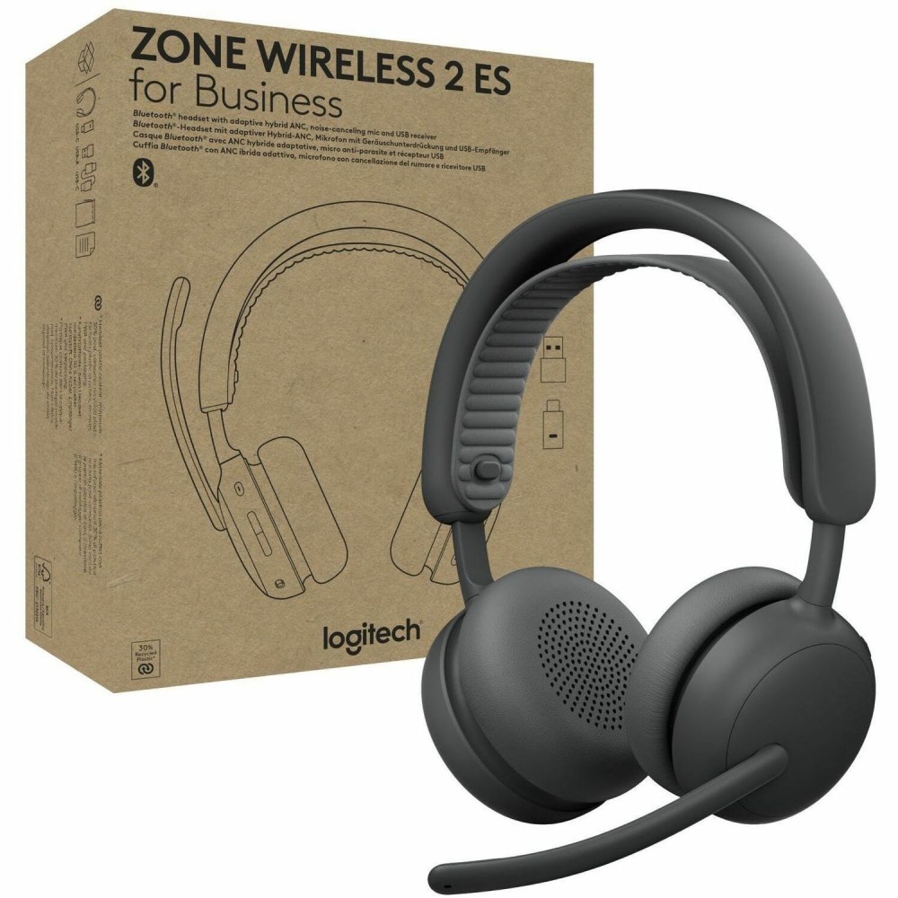 Logitech Zone Wireless 2 Es Headset Uc, 981001497 MPN:981-001497