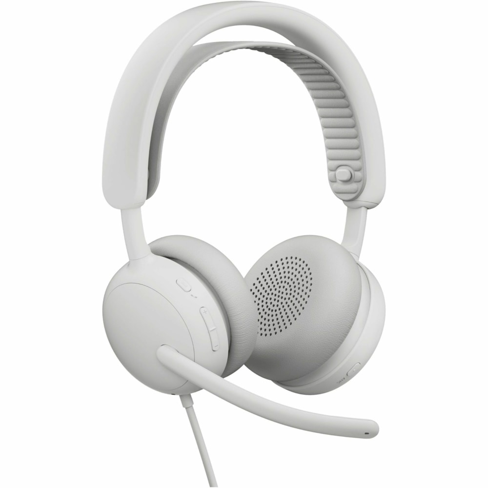 Logitech Zone Wired 2, Noise-Canceling Headset With Adaptive Hybrid ANC, Off White MPN:981-001614