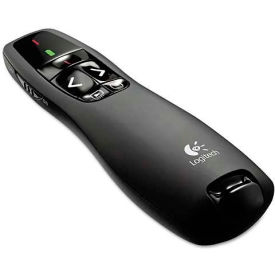 Logitech 910-001354 Wireless Presenter w/Laser Pointer 50ft Projection Matte Black 910-001354