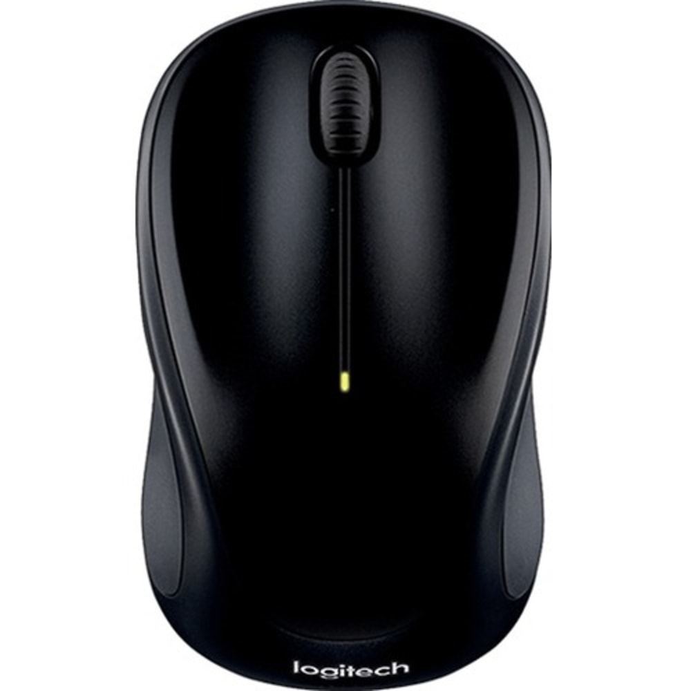 Logitech Wireless Mouse M317 - Black - Optical - Wireless - Black - USB - Scroll Wheel - 2 Button(s) - Symmetrical - 1 MPN:910-003416
