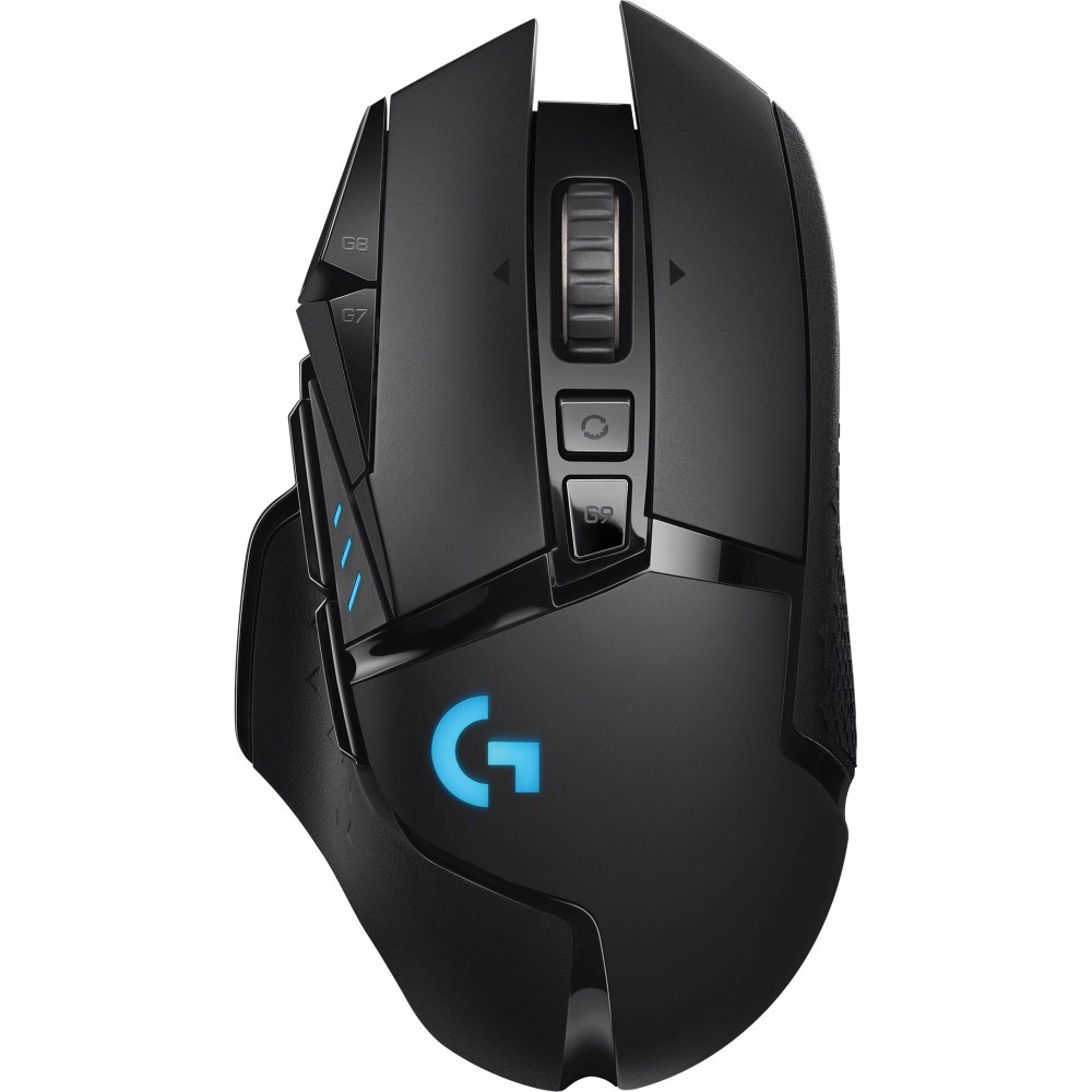 Logitech G502 LIGHTSPEED Wireless Gaming Mouse - Optical - Wireless - Radio Frequency - USB 2.0 - 16000 dpi MPN:910-005565