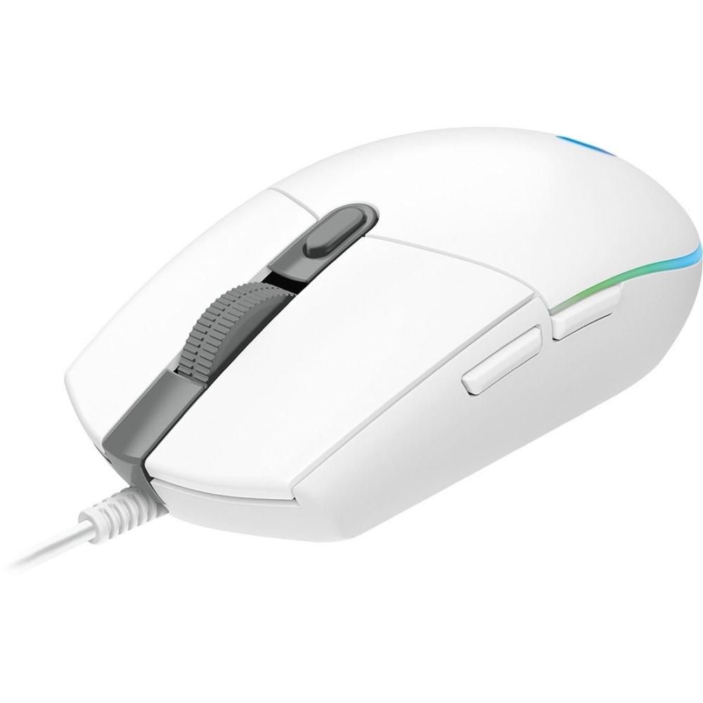Logitech G203 LIGHTSYNC Wired Gaming Mouse, White, 910-005791 MPN:910-005791