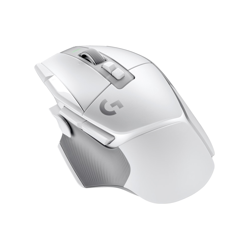 Logitech G LIGHTSPEED G502 X Gaming Mouse - Optical - Wireless - White - USB - 25600 dpi - Scroll Wheel MPN:910-006187