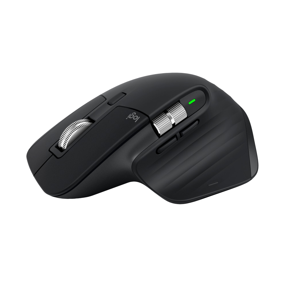 Logitech MX Master 3S Performance Wireless Mouse with Ultra-fast Scrolling, Bluetooth, Black, 910007500 MPN:910-007500