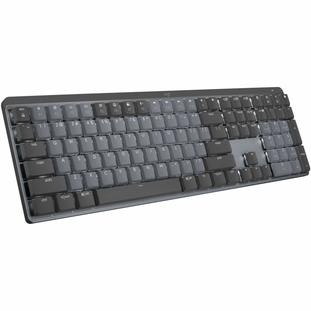 Logitech MX Mechanical Wireless Illuminated Performance Keyboard, Linear Switches, Backlit Keys, Bluetooth - 920010548 MPN:920-010548