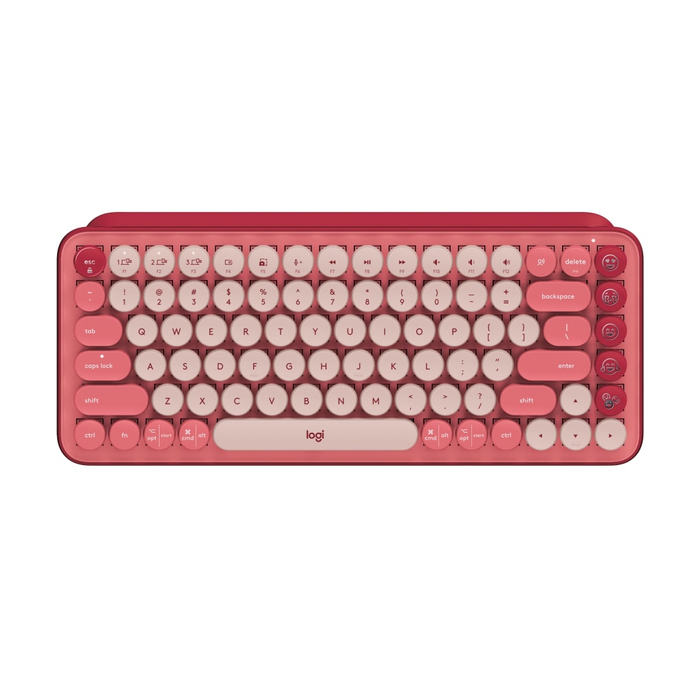 Logitech Wireless Mechanical Keyboard with Customizable Emoji Keys - Wireless Connectivity - Bluetooth - 920010709 MPN:920-010709