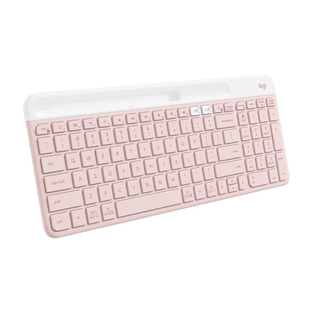 Logitech K585 Slim Multi-Device Wireless Keyboard - Wireless Connectivity - Bluetooth/RF - 2.40 GHz - 920011477 MPN:920-011477